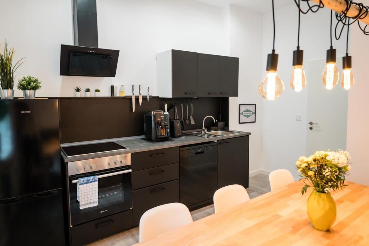 Spacious 3Br Plus Ac Self Check-In Street Parking Berlín Exteriér fotografie